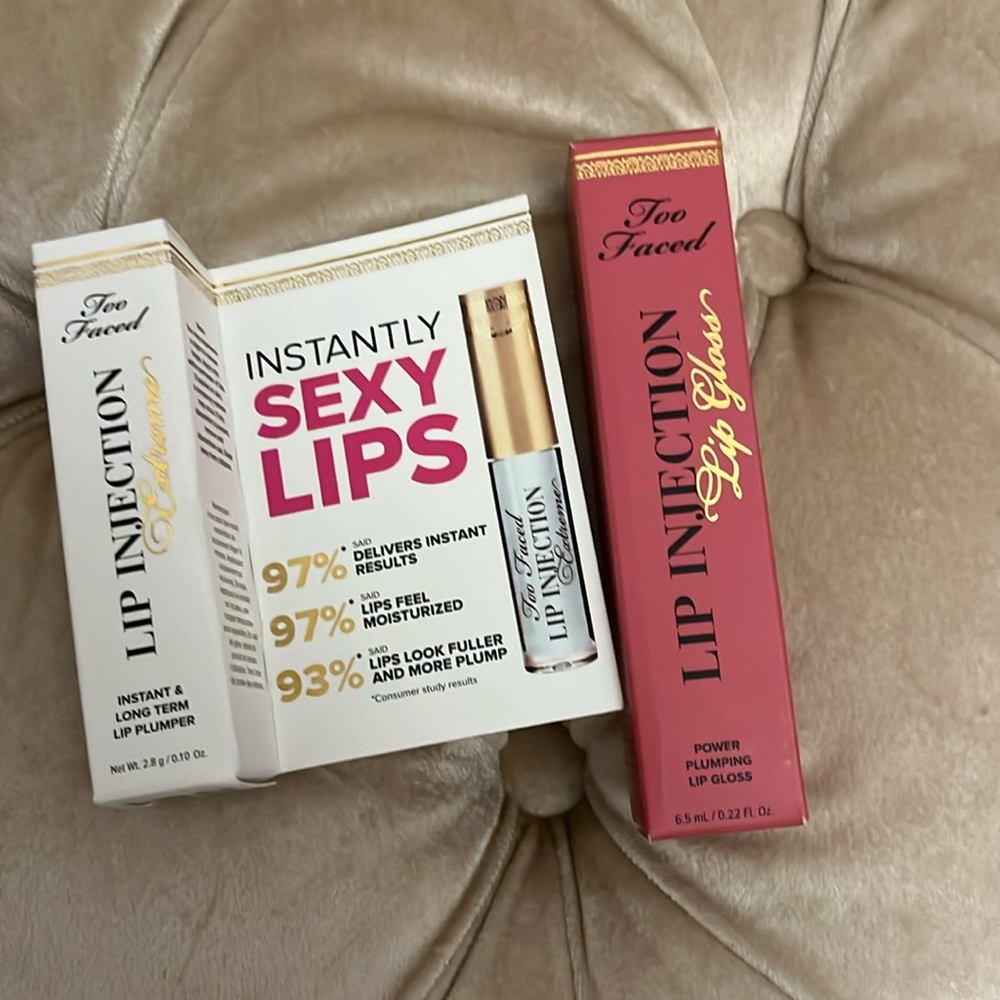 NIB Too Faced Lip Bundle